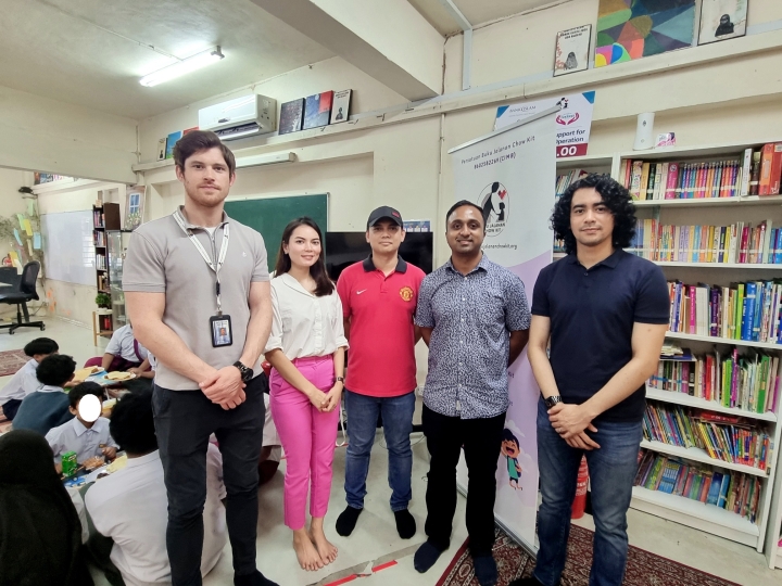 CSR with Buku Jalanan Chow Kit