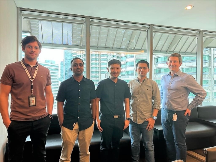 Top Management Arrives in Kuala Lumpur Office